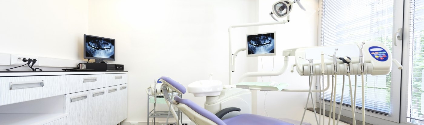 Treatment room in Allen dental office